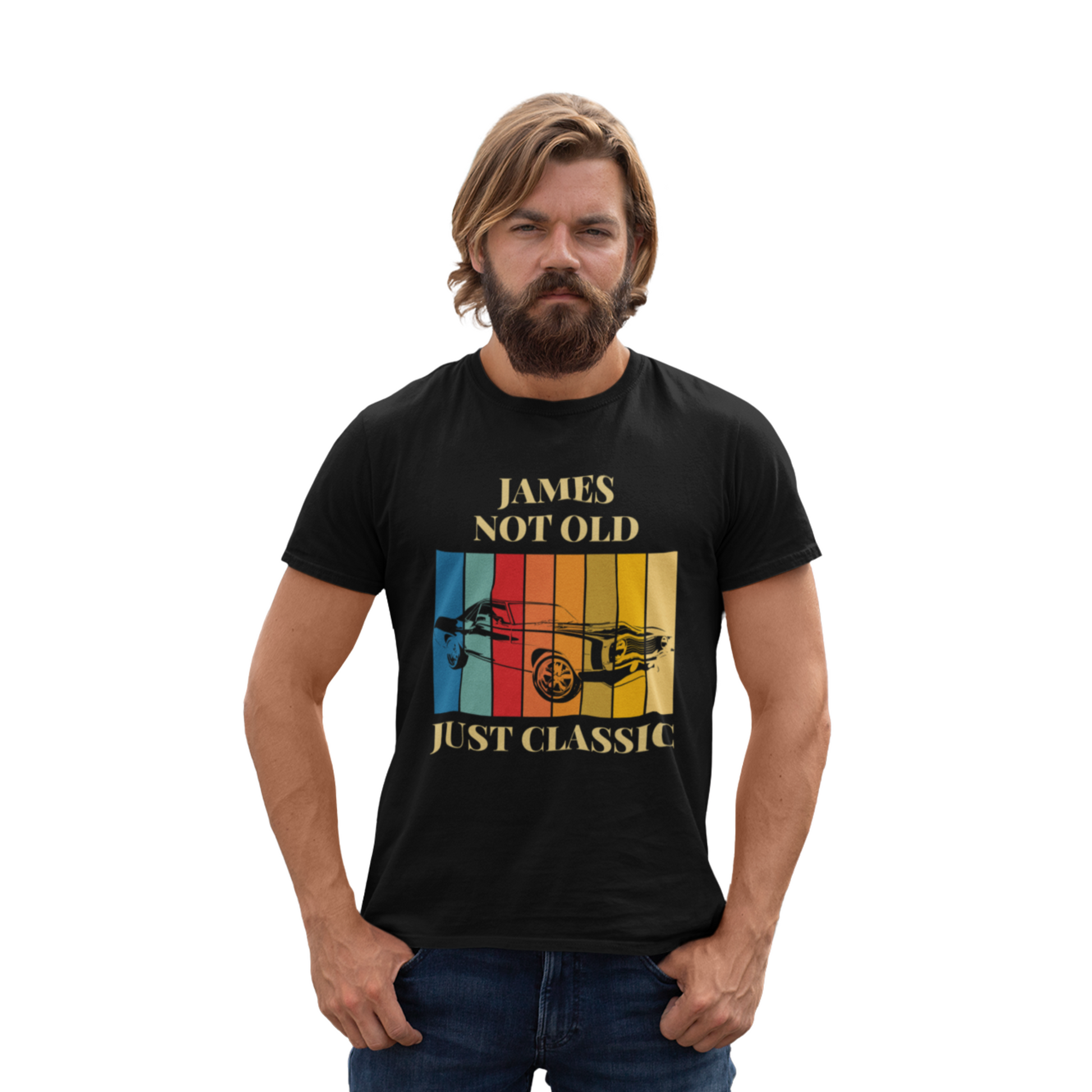 Personalised Men's Not Old Just Classic T-Shirt
