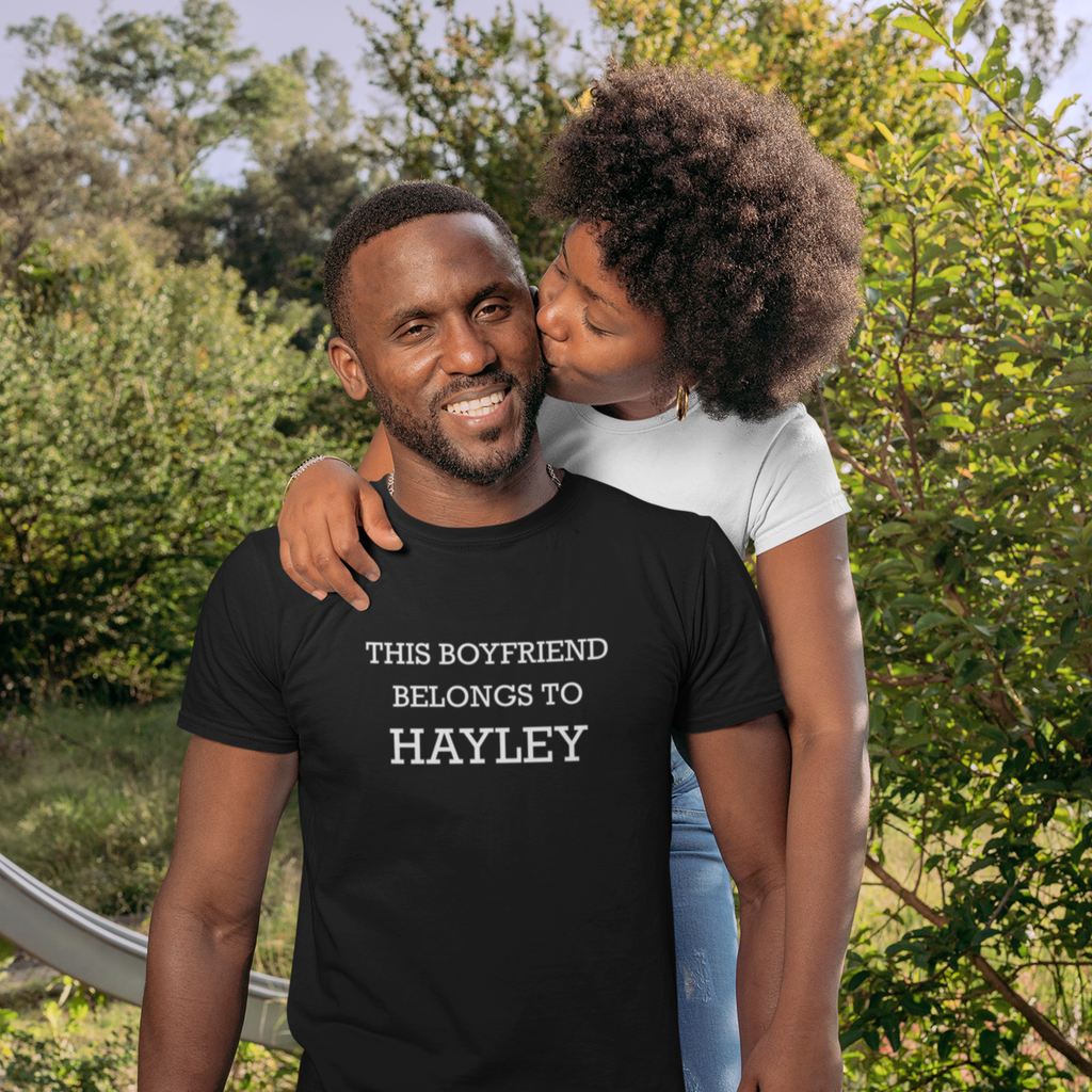 Personalised Belongs To Unisex T-Shirt