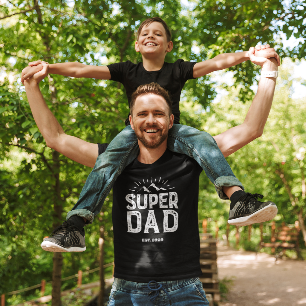 Personalised Super Dad T-Shirt