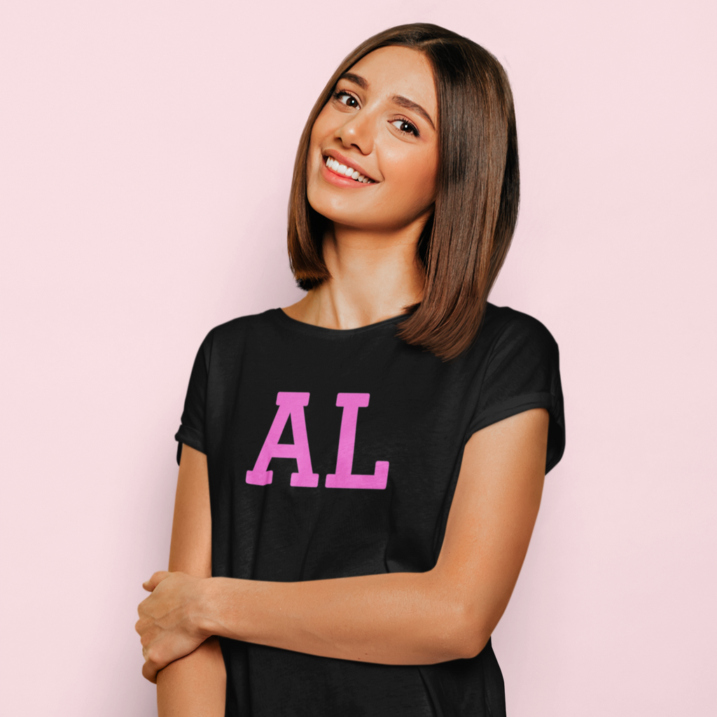 Monogrammed Women's T-Shirt in Organic Cotton