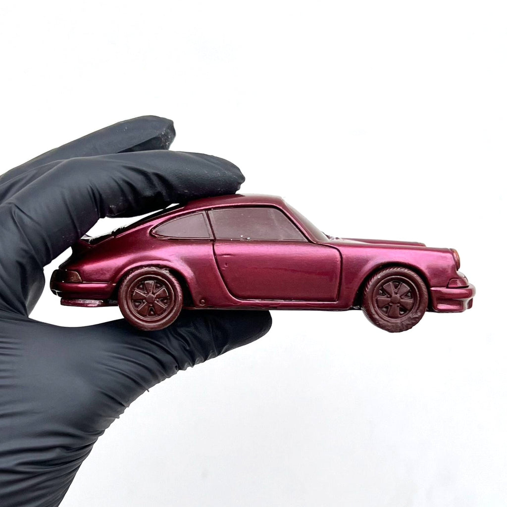 Handcrafted Chocolate Porsche 911 Scale Model