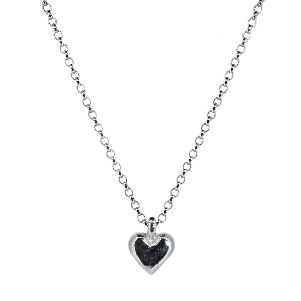 Sterling Silver Heart Necklace