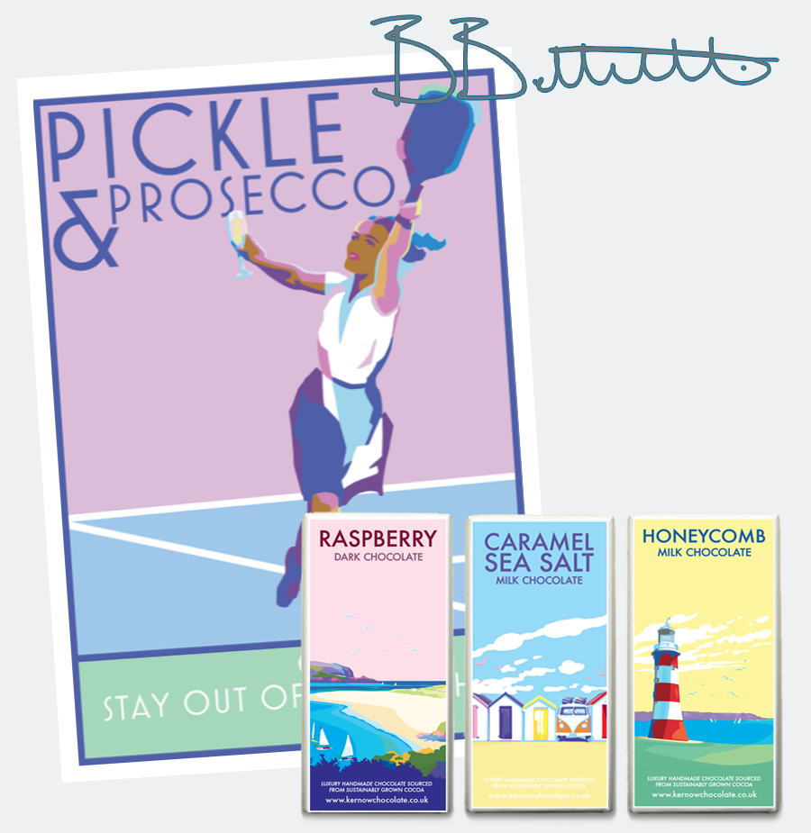 Pickle and Prosecco Print