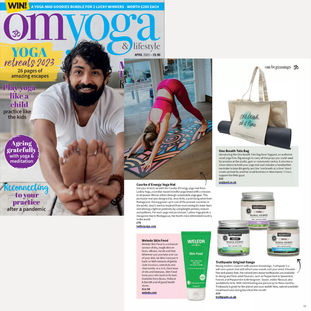 Courbe D'Energy Sustainable Yoga Mat