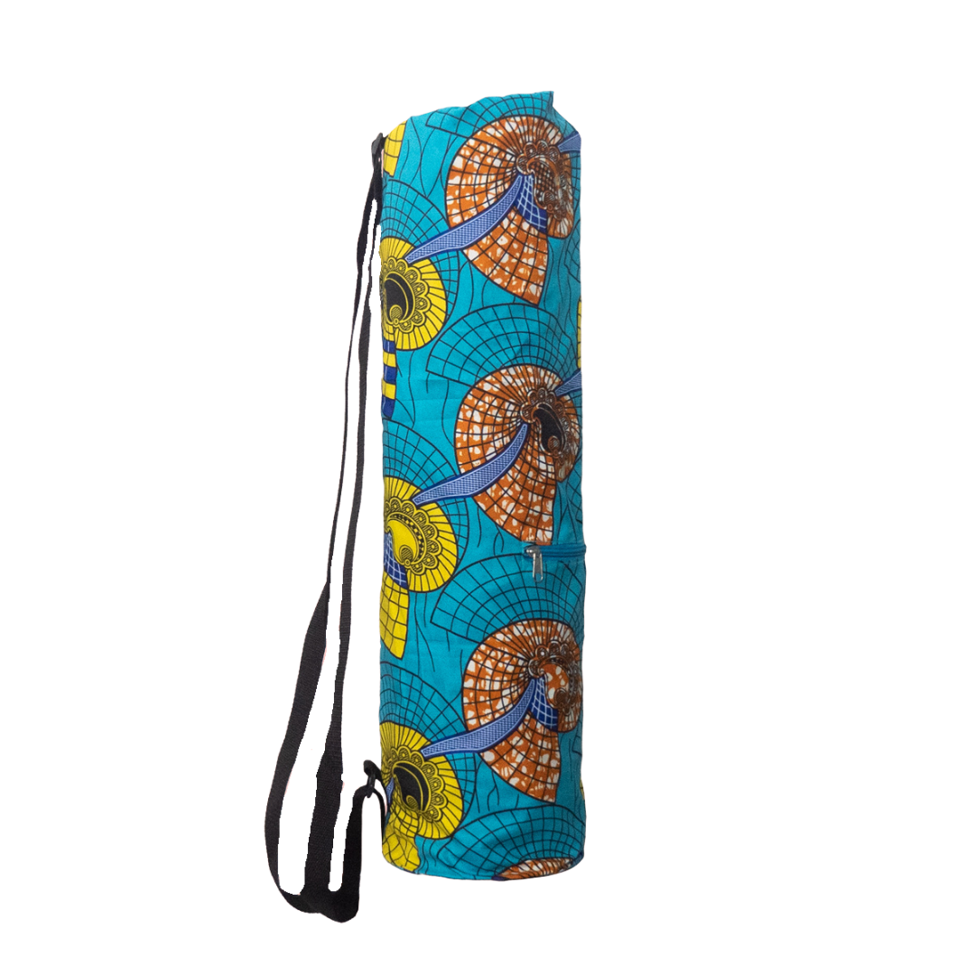 Yoga Bag Nautilus Sky Blue Seashells