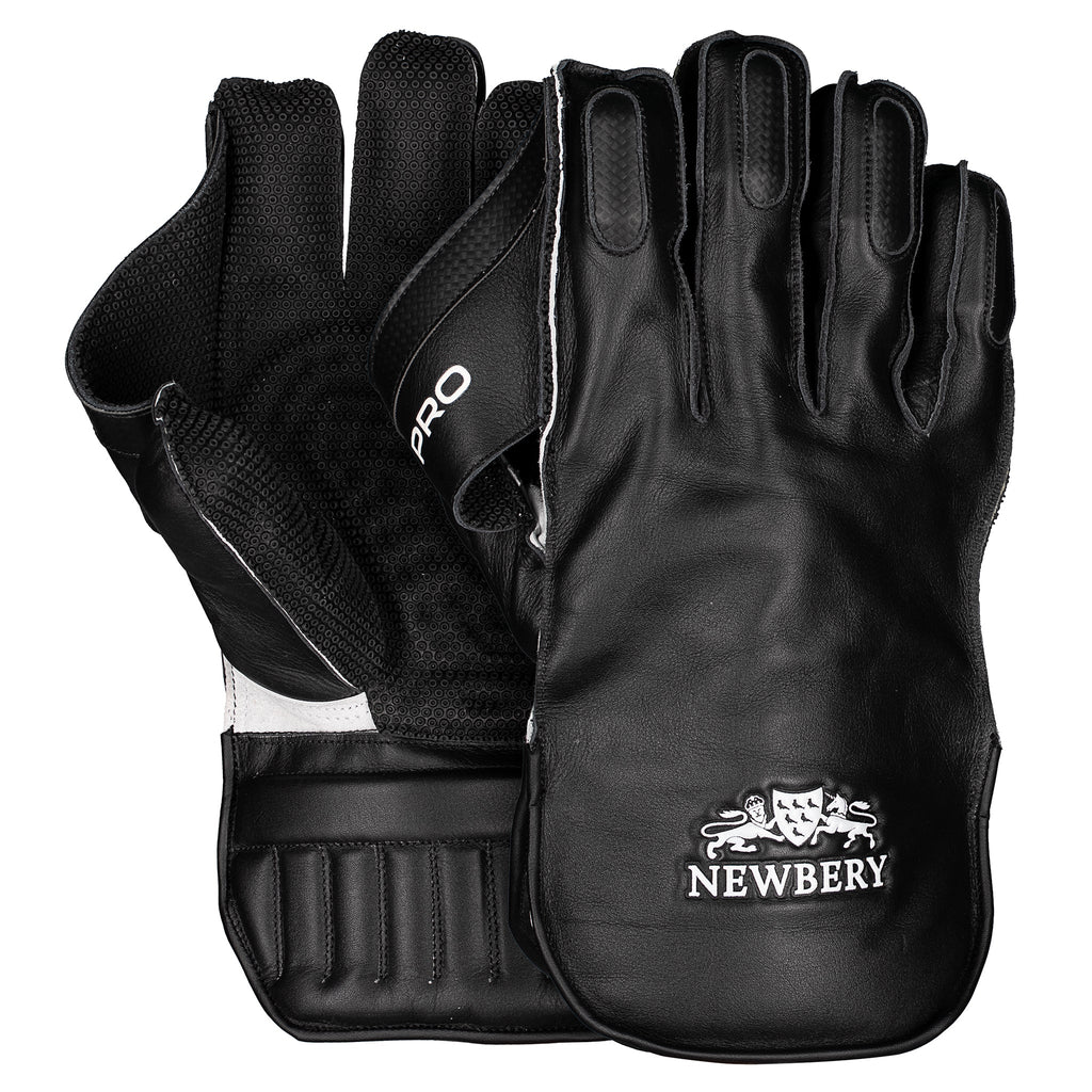 Pro Wicket-Keeping Gloves (Black)