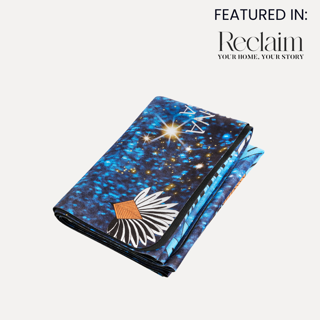 Travel Yoga Mat with Carrying Tote