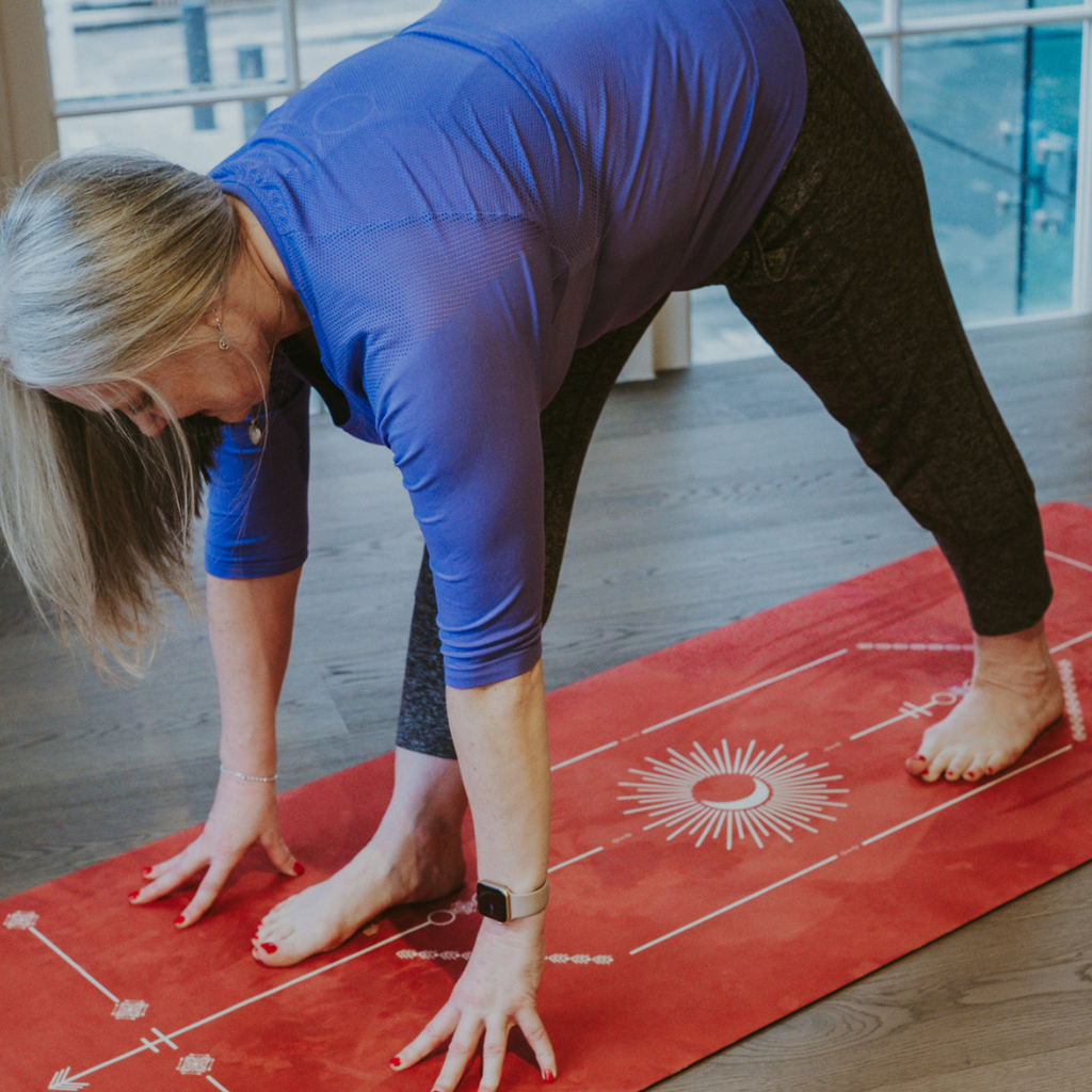 Warrior Red Velvet Sustainable Yoga Mat