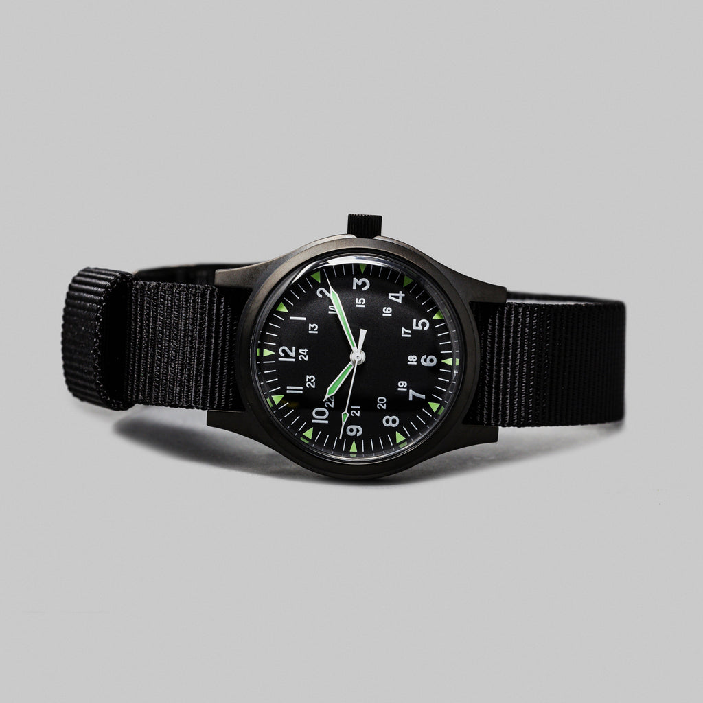 Terrain Black Cat.4 Field Watch 38mm Limited Edition