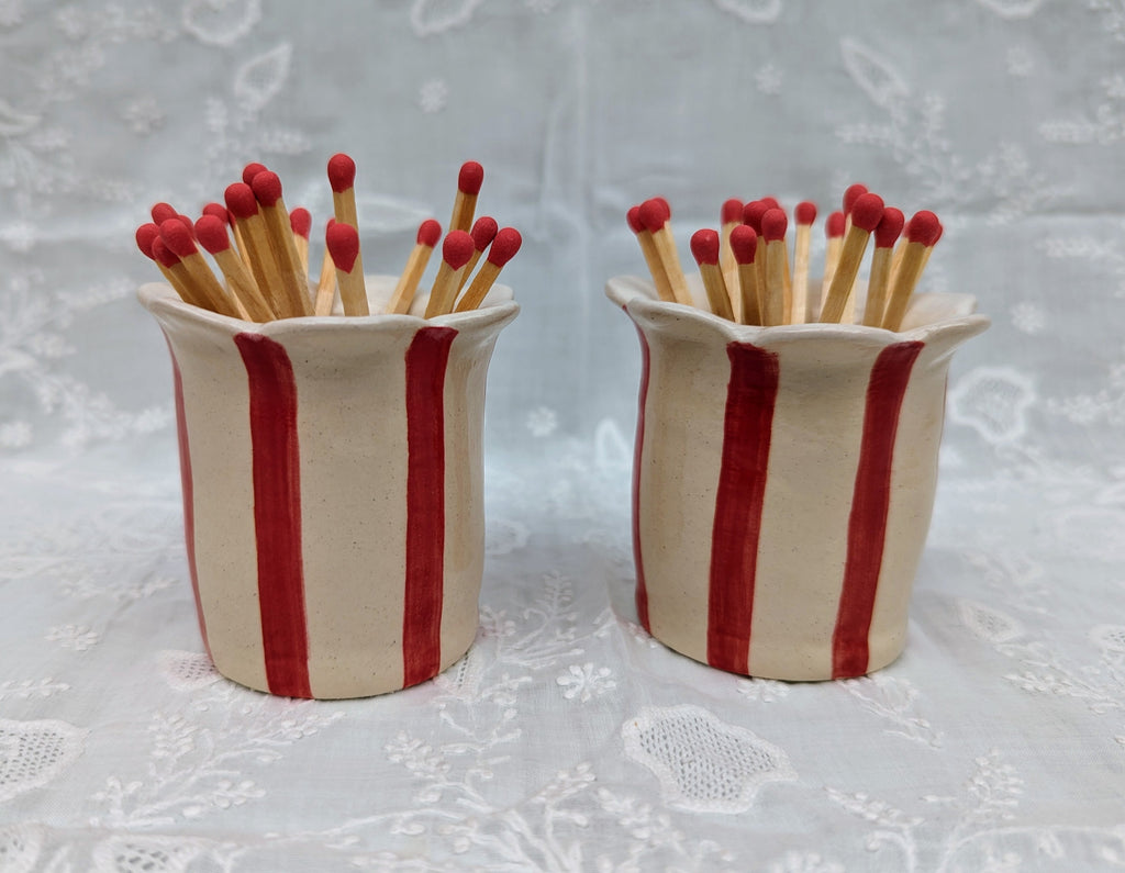 Daisy Match Striker Handmade Ceramic