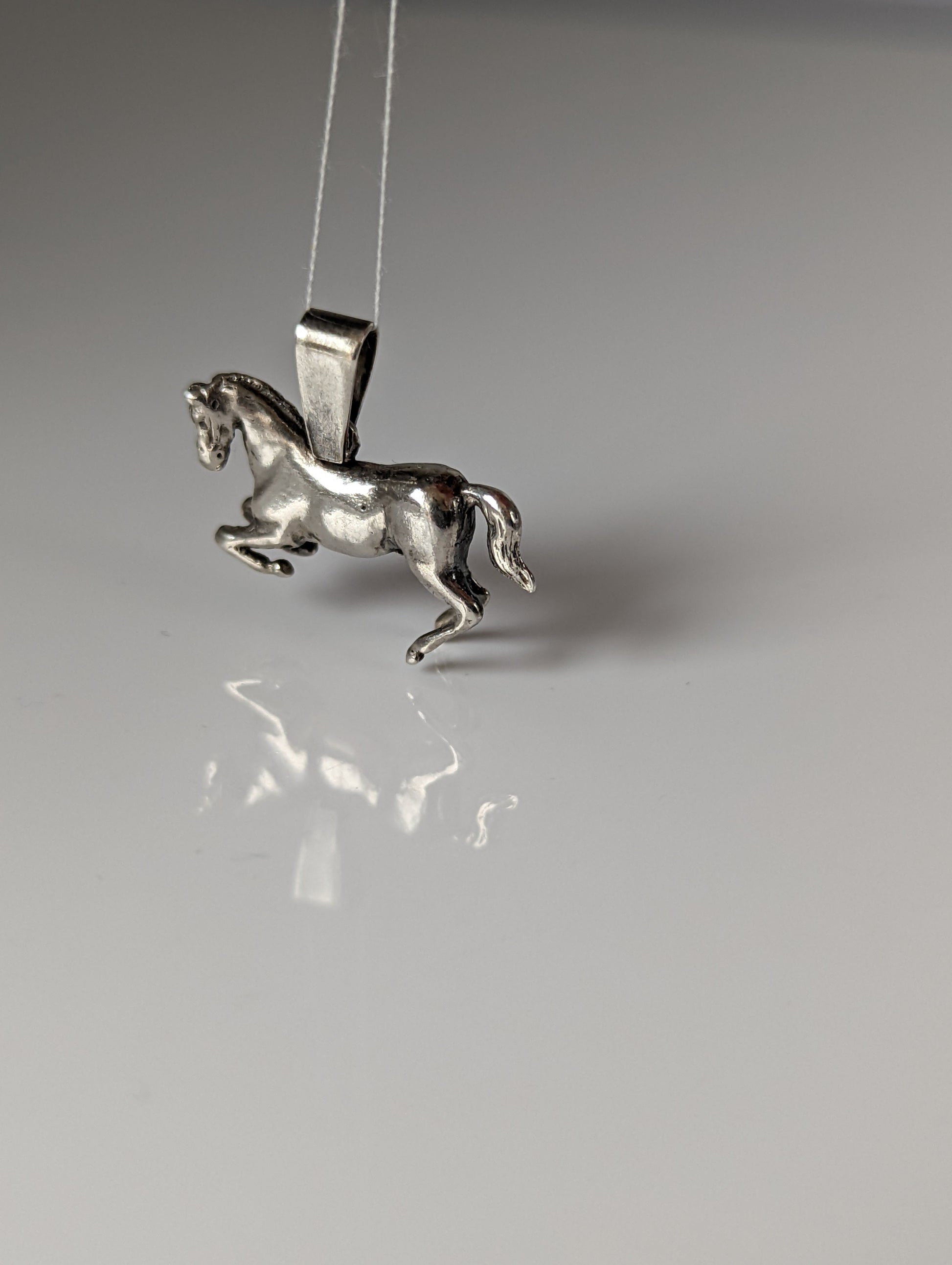 Silver Steed Haute Ecole Pendant