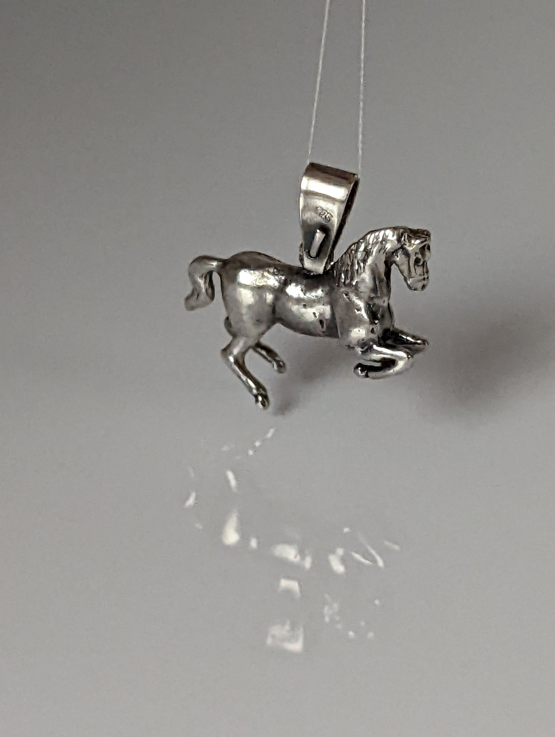 Silver Steed Haute Ecole Pendant