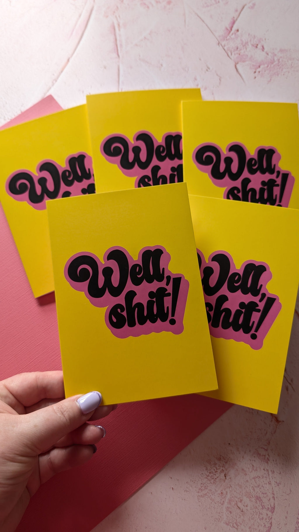 Well, Shit Greeting Card