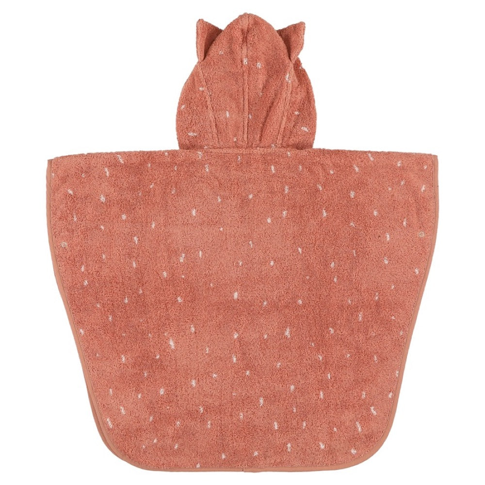 Organic Cotton Hooded Poncho for Kids – Fun & Cozy by Trixie Baby at brixbailey.com