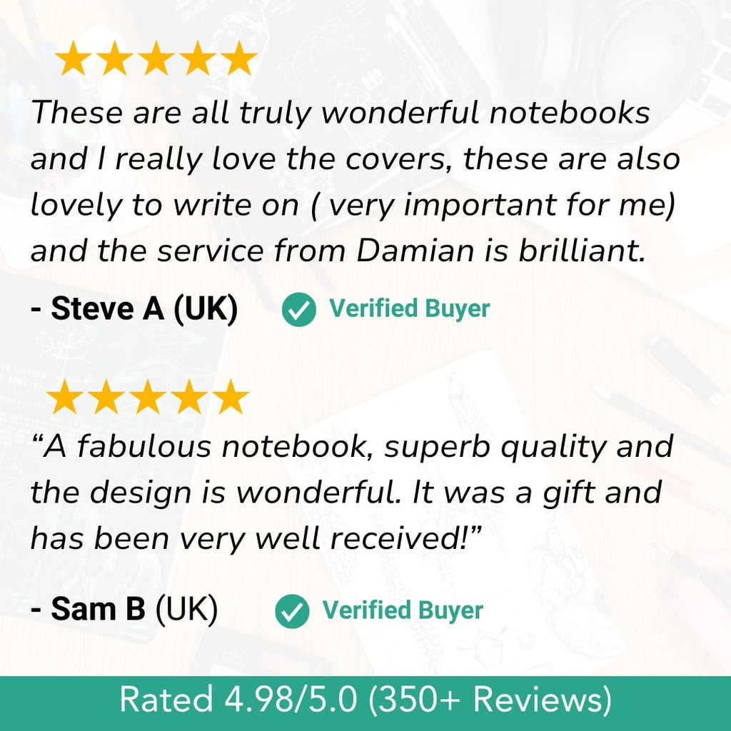 Paleontology A5 Hardcover Notebook