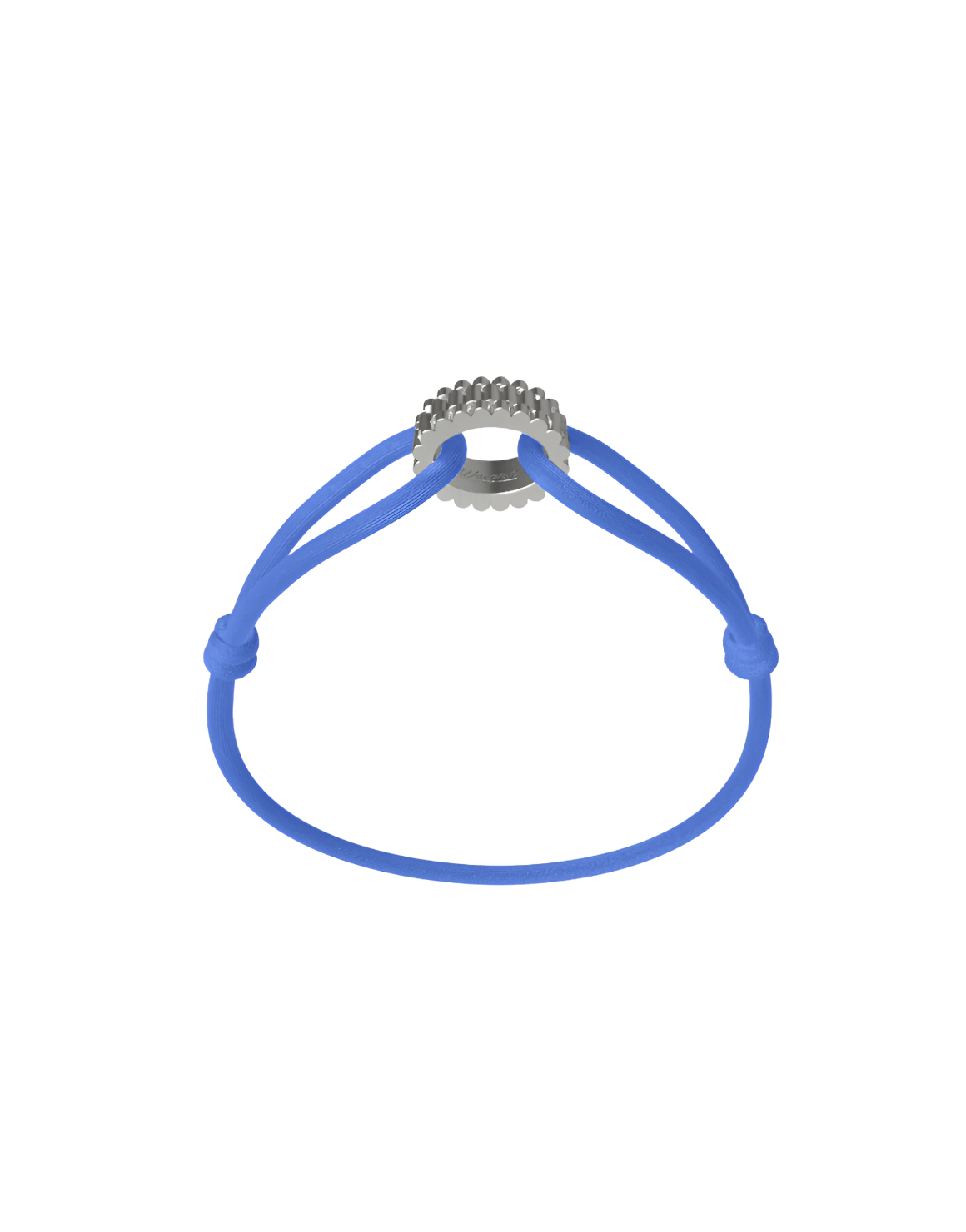 Regent Cord Bracelet in Sterling Silver