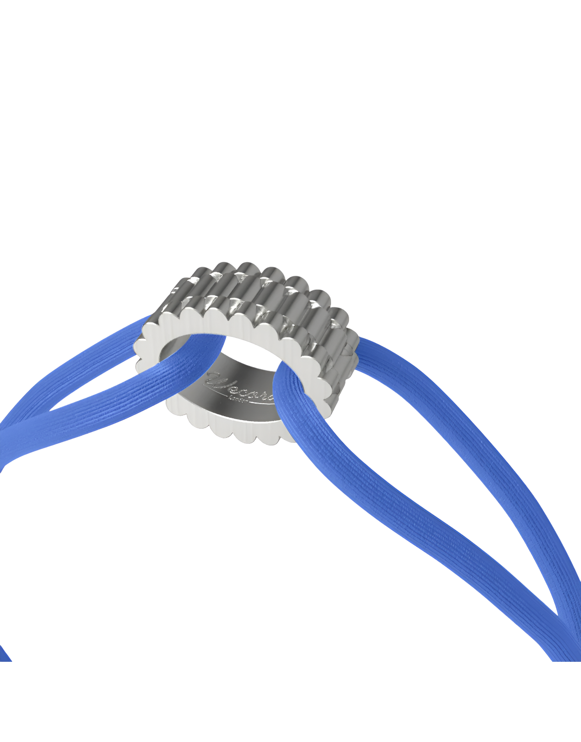 Regent Cord Bracelet in Sterling Silver