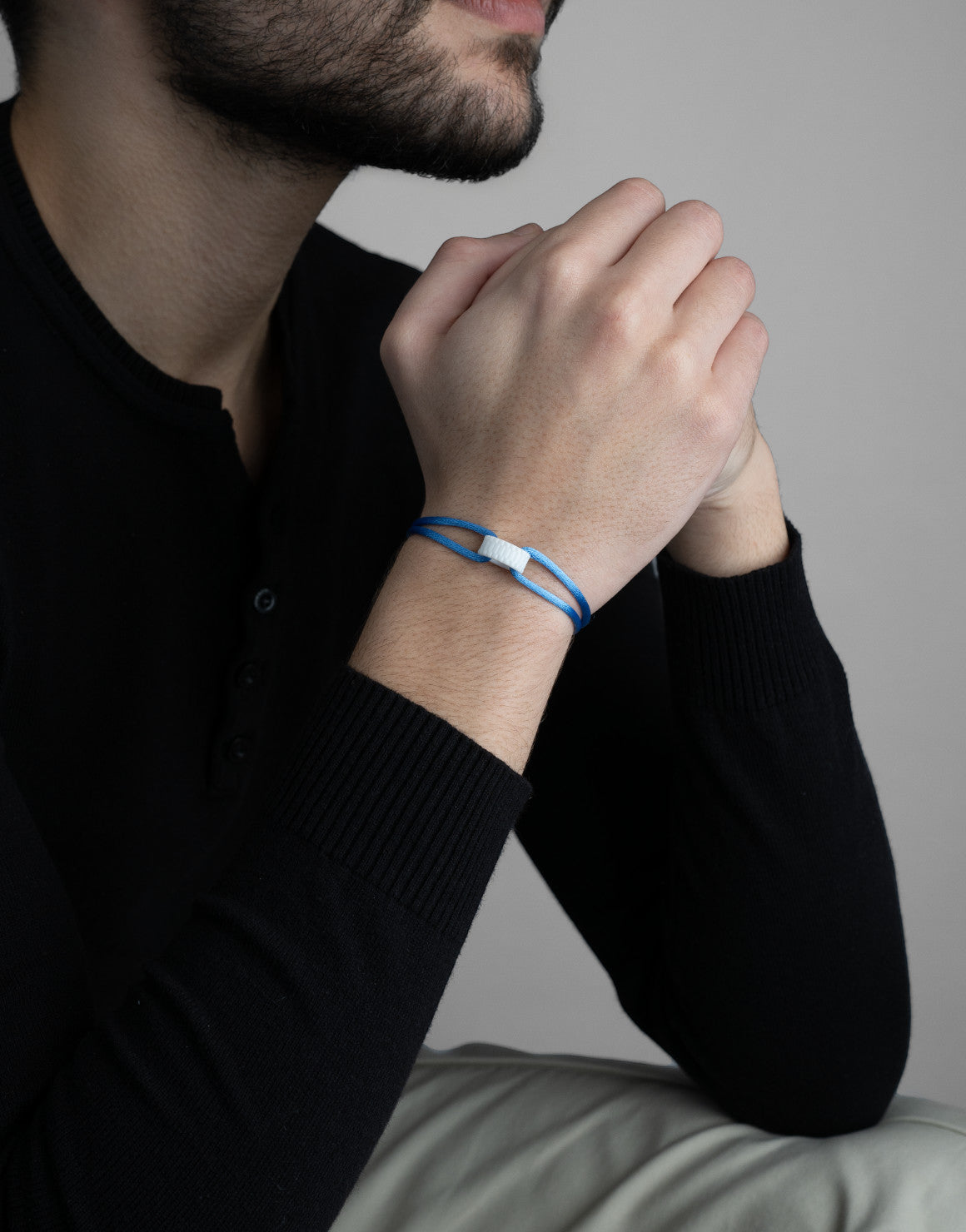 Cord Bracelet in Snow