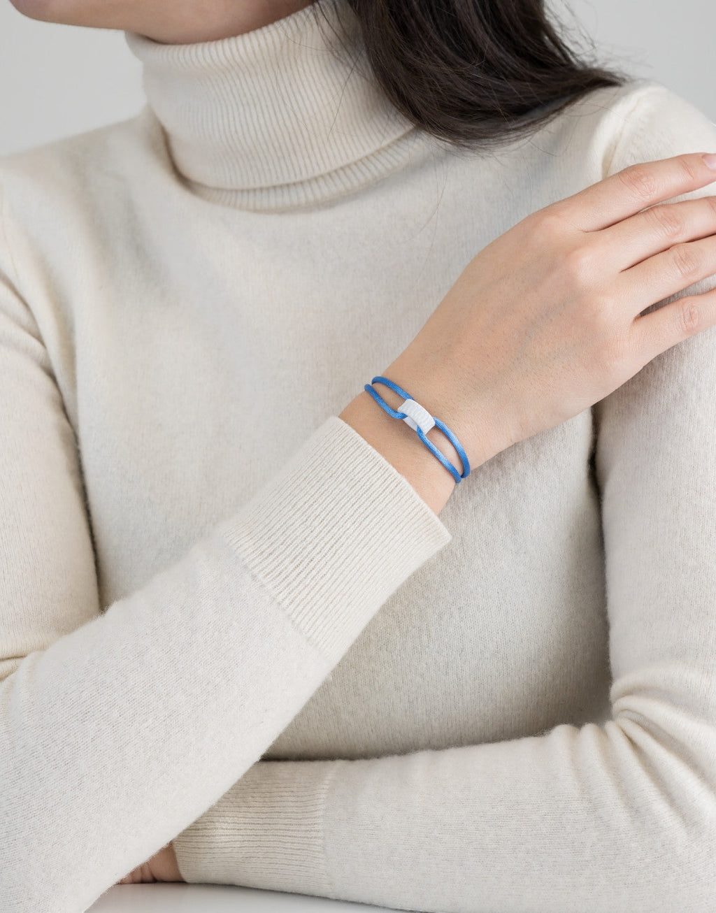 Cord Bracelet in Snow