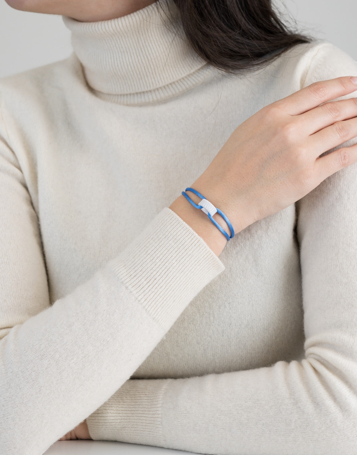 Cord Bracelet in Snow