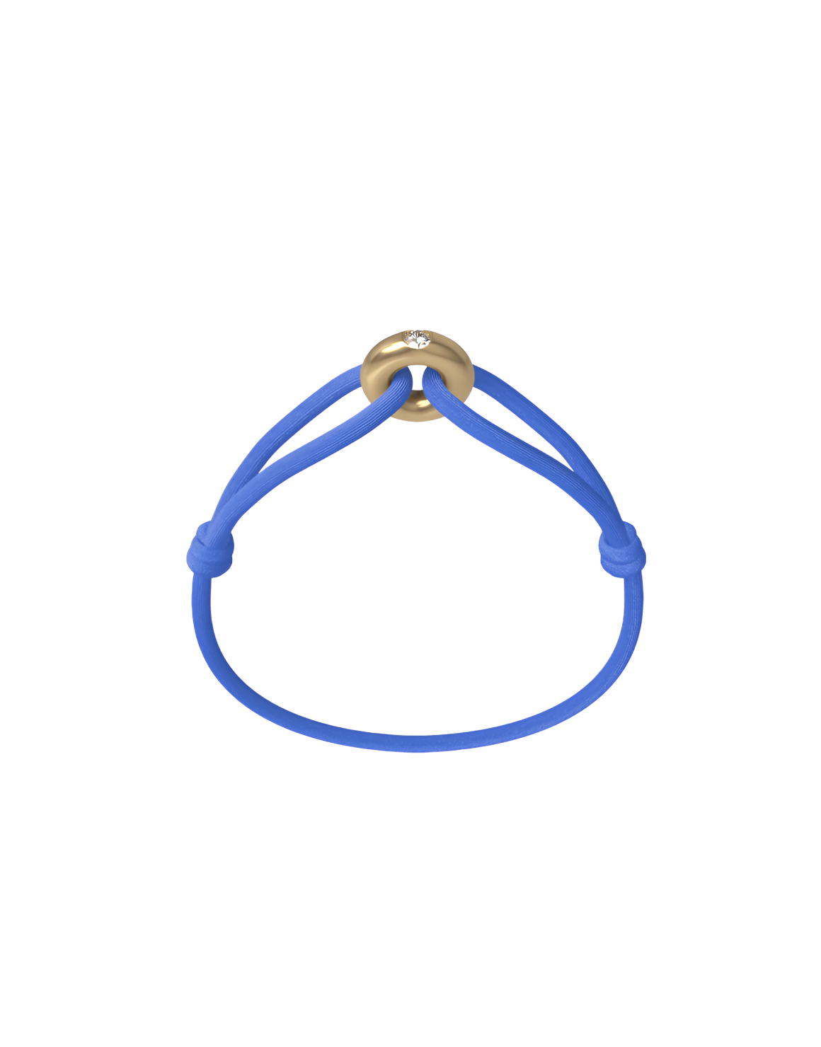 Golden Diamond Cord Bracelet