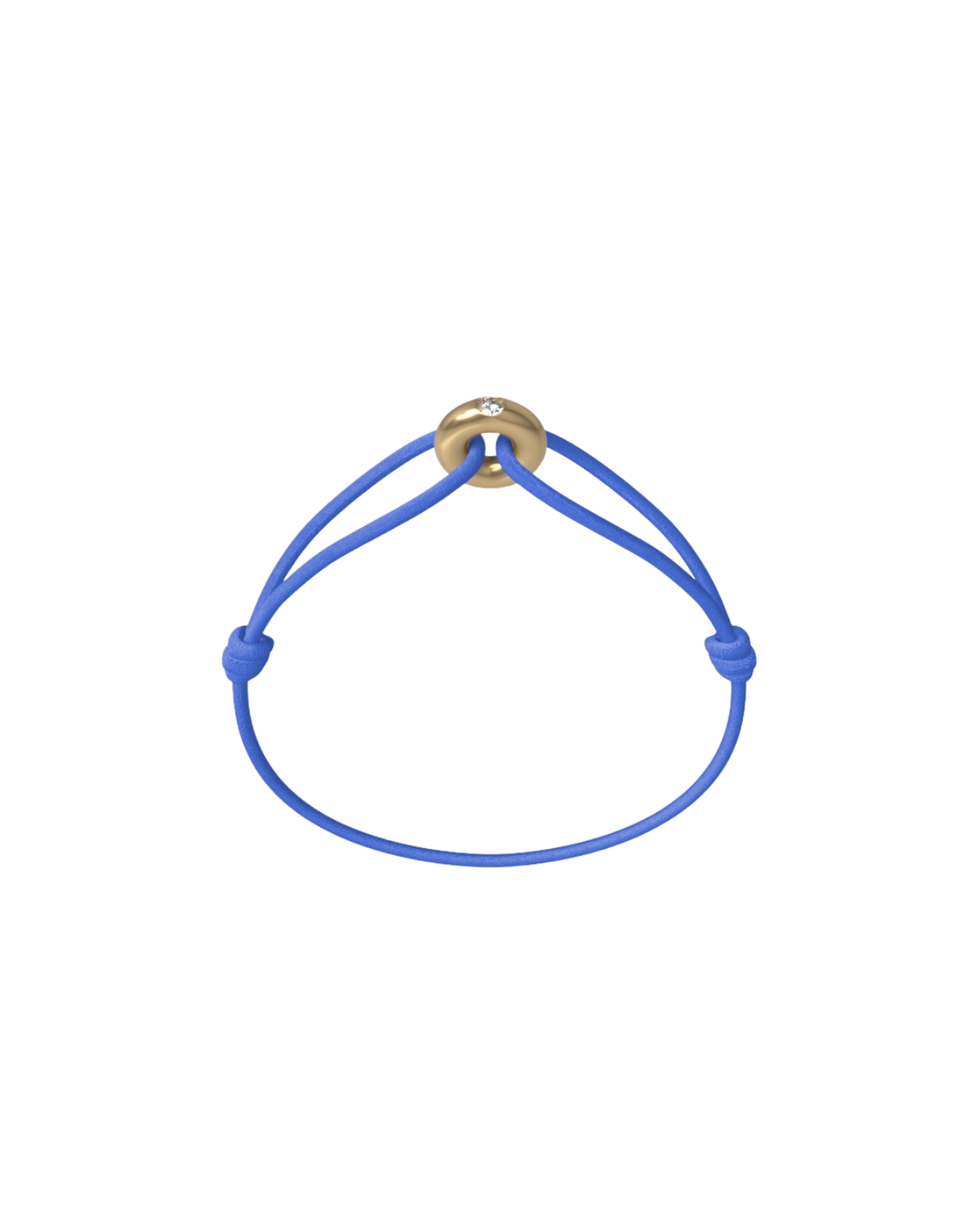 Mini Golden Soho Diamond Cord Bracelet