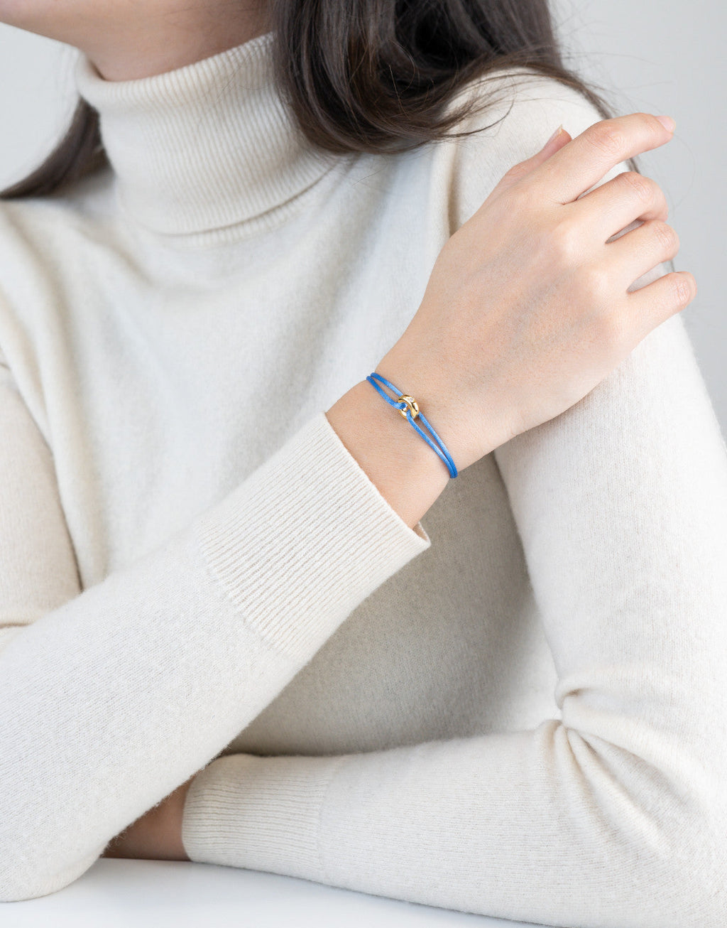 Mini Golden Soho Diamond Cord Bracelet