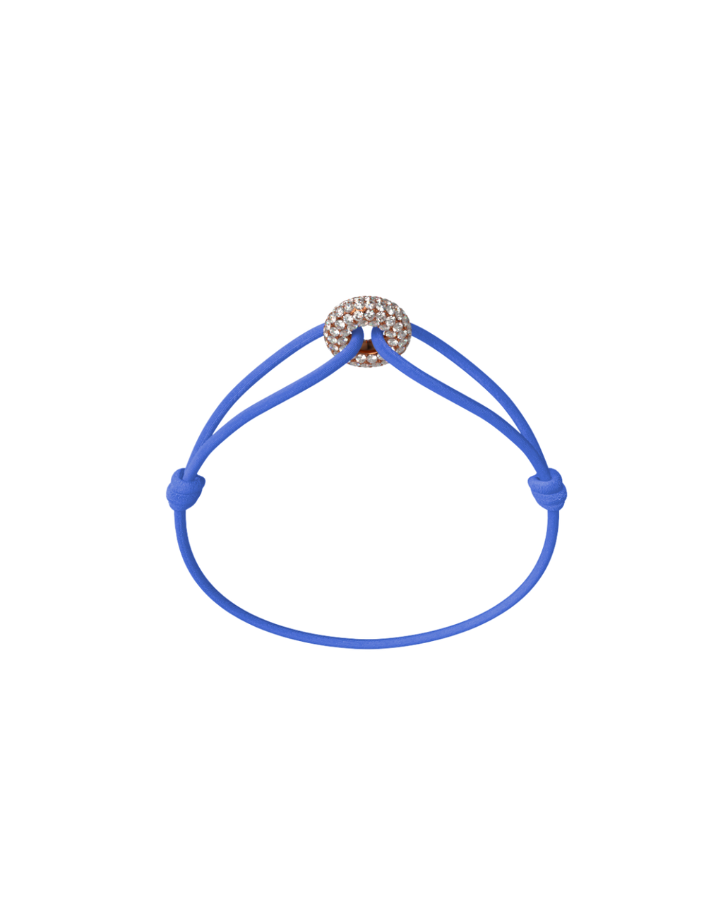 Mini Rose Soho Pave Cord Bracelet