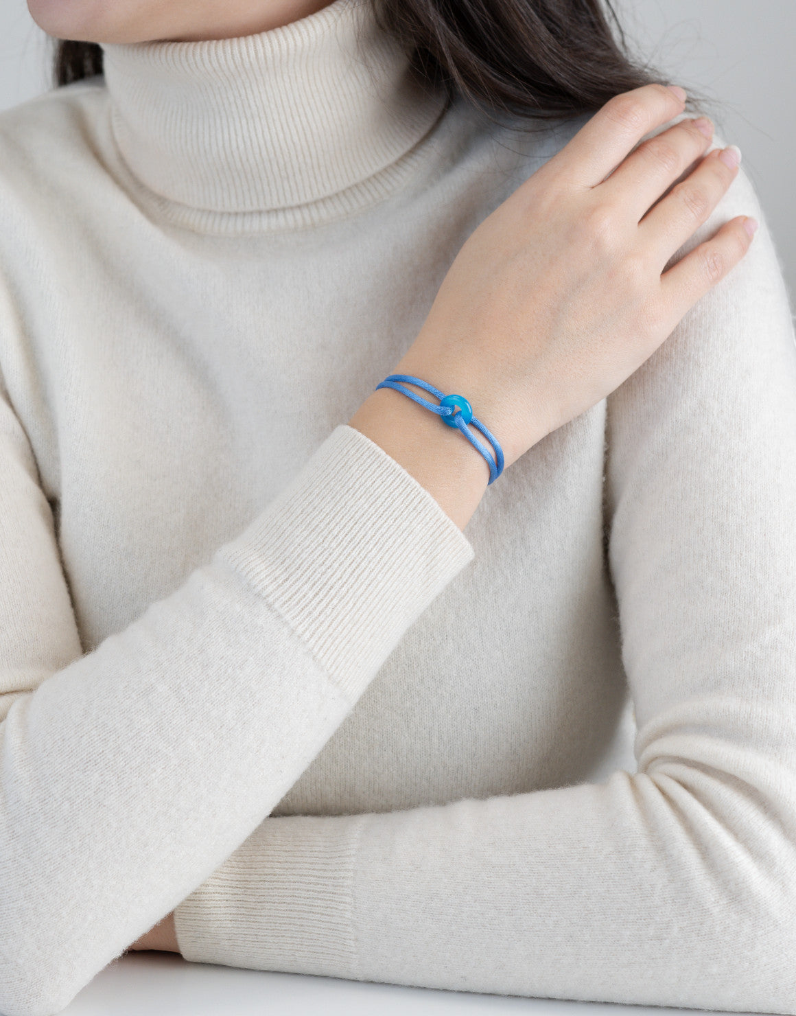 Blue Soho Cord Bracelet