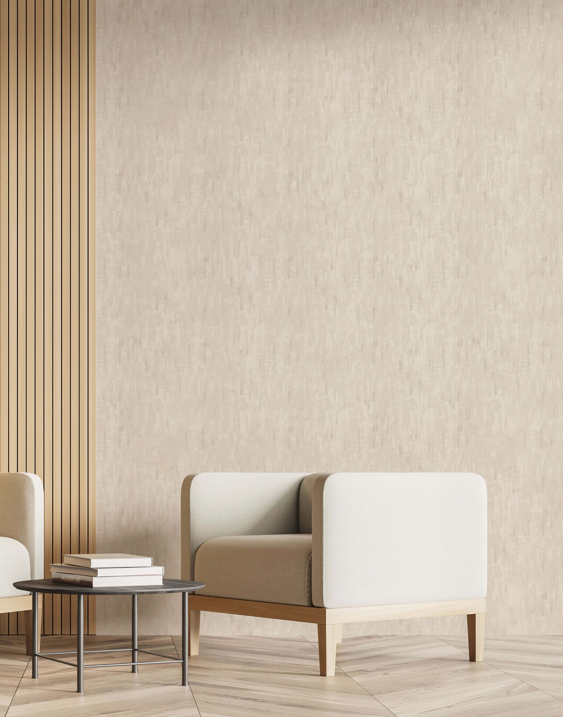 Patch Wallpaper in Neutral