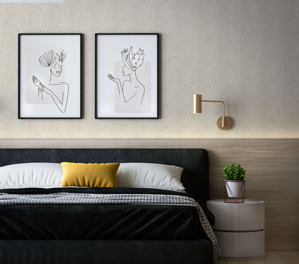 Patch Wallpaper in Neutral