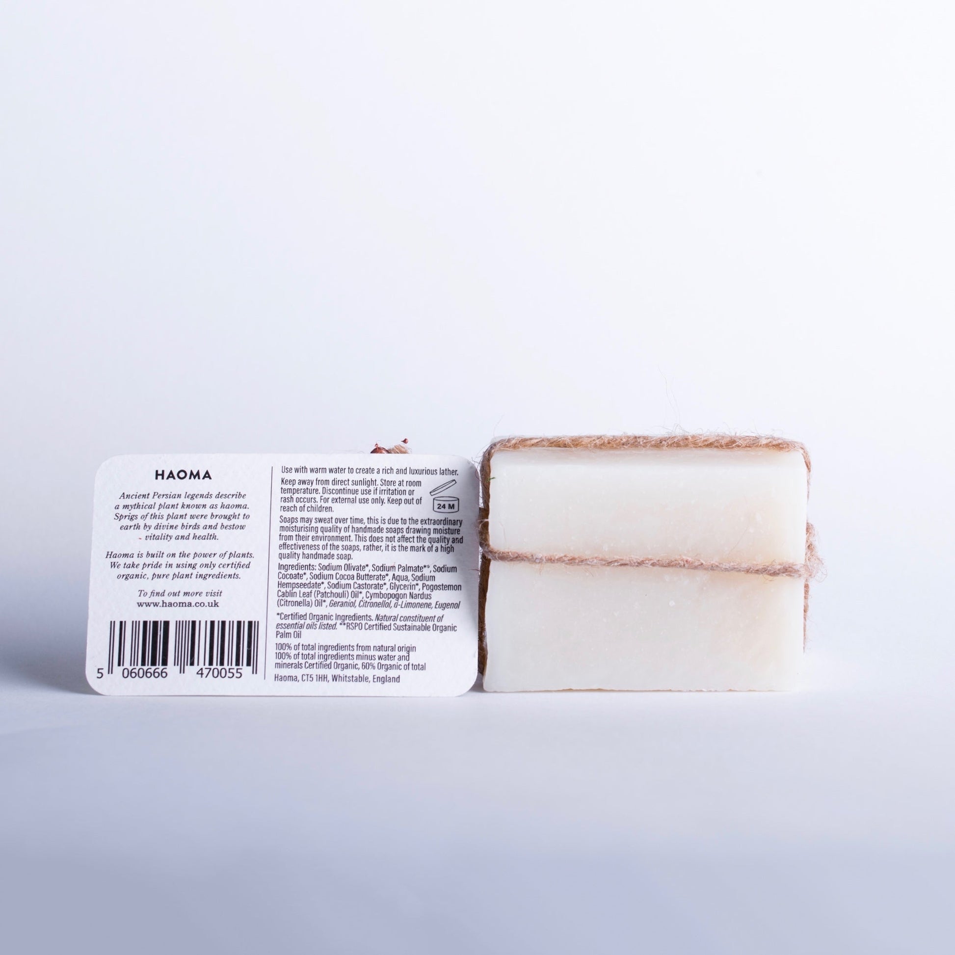 Handmade Patchouli and Citronella Soap Bar