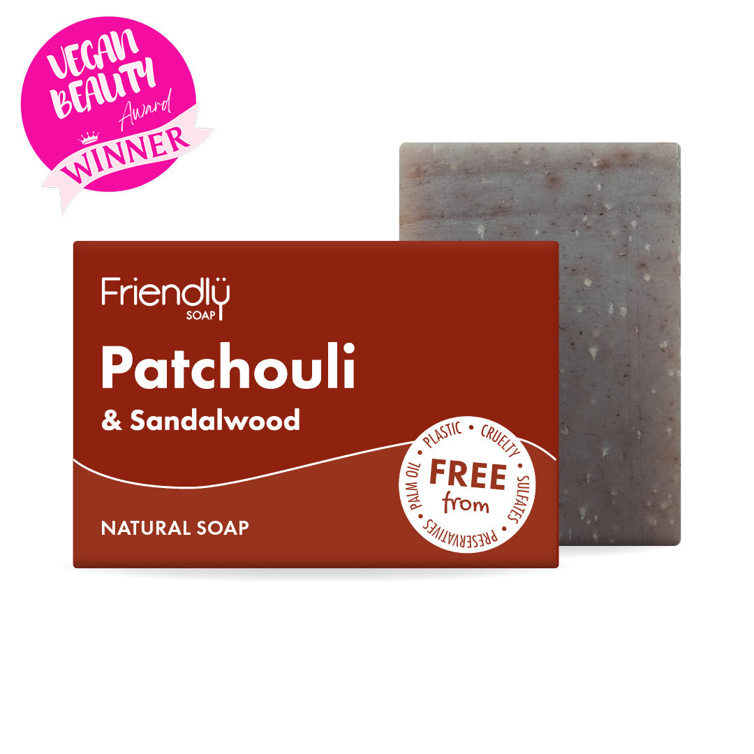 Sandalwood and Patchouli Natural Soap Bar