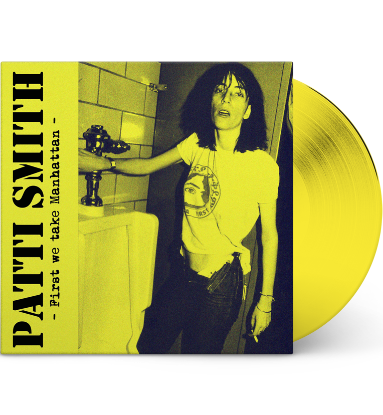 Patti Smith First We Take Manhattan Live in New York 1979 Limited Edition 12 Inch Album Translucent Yellow Vinyl