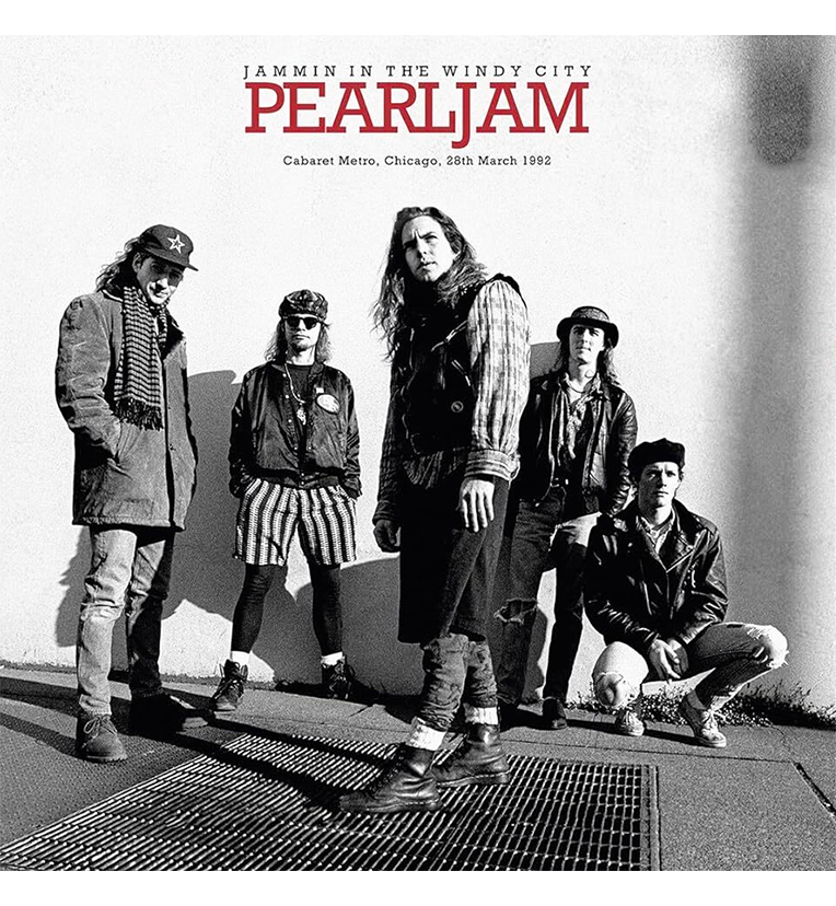 Pearl Jam Jammin' in the Windy City Limited Edition 12 Inch Album on Red Vinyl