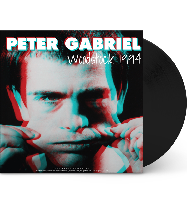 Peter Gabriel Woodstock 1994 12 Inch Album on 180g Vinyl