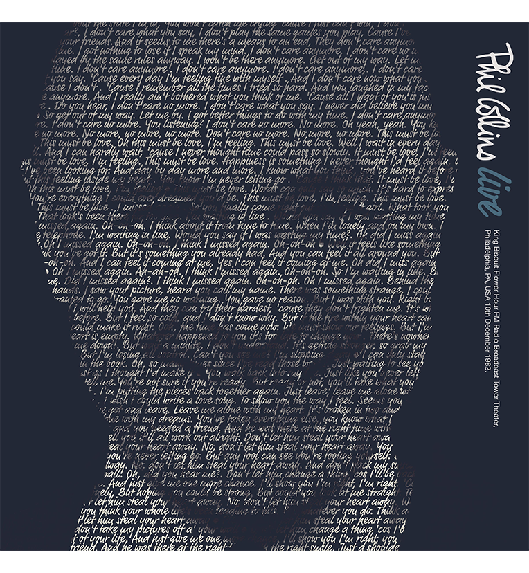 Phil Collins Live Special Edition 12 Inch Yellow Vinyl Album