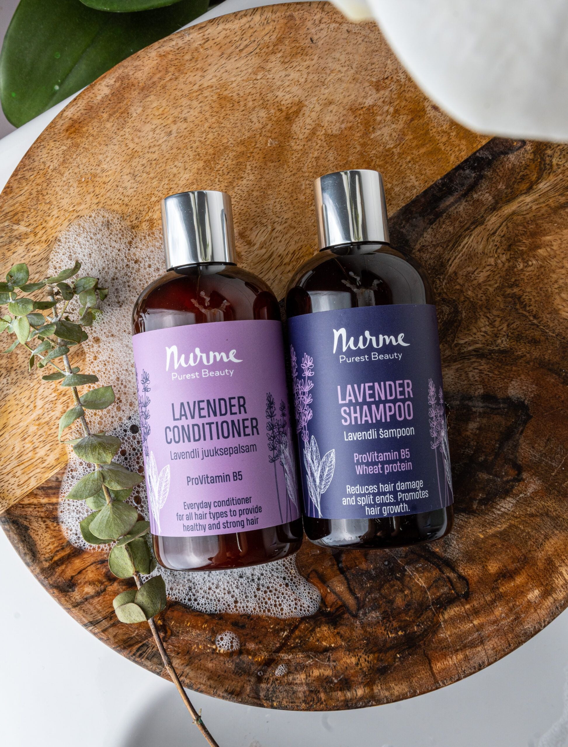 Nurme Lavender Hair Care Set – Strengthen & Moisturize by Nurme at www.brixbailey.com