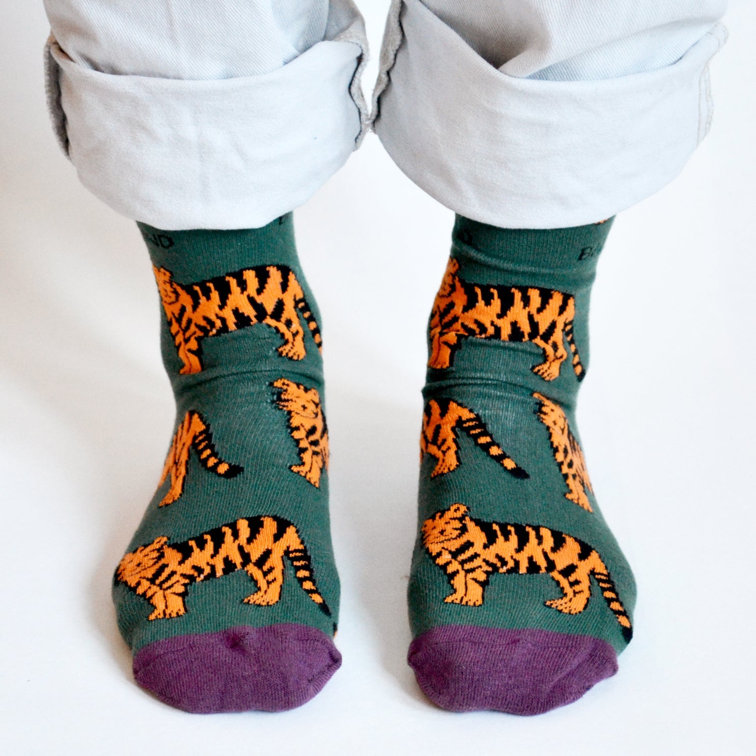 Save the Tigers Bamboo Socks