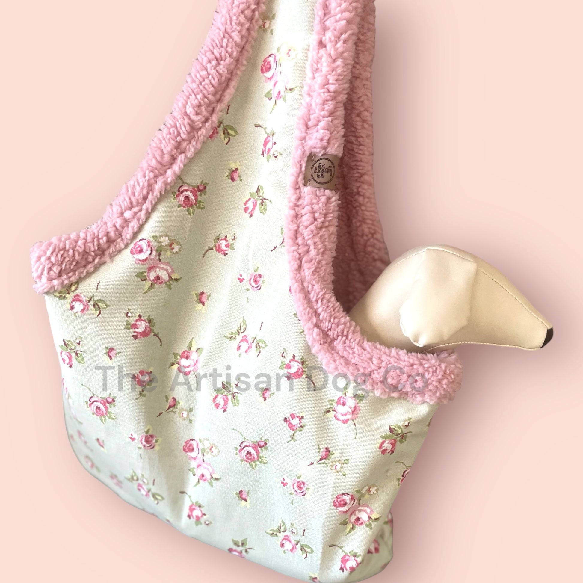 Handcrafted Luxury Puppy and Small Dog Carrier Sling