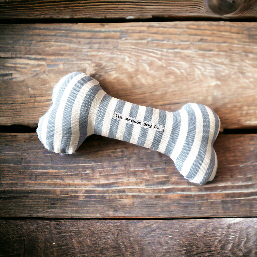 Handcrafted Squeaky Dog Bone Toy