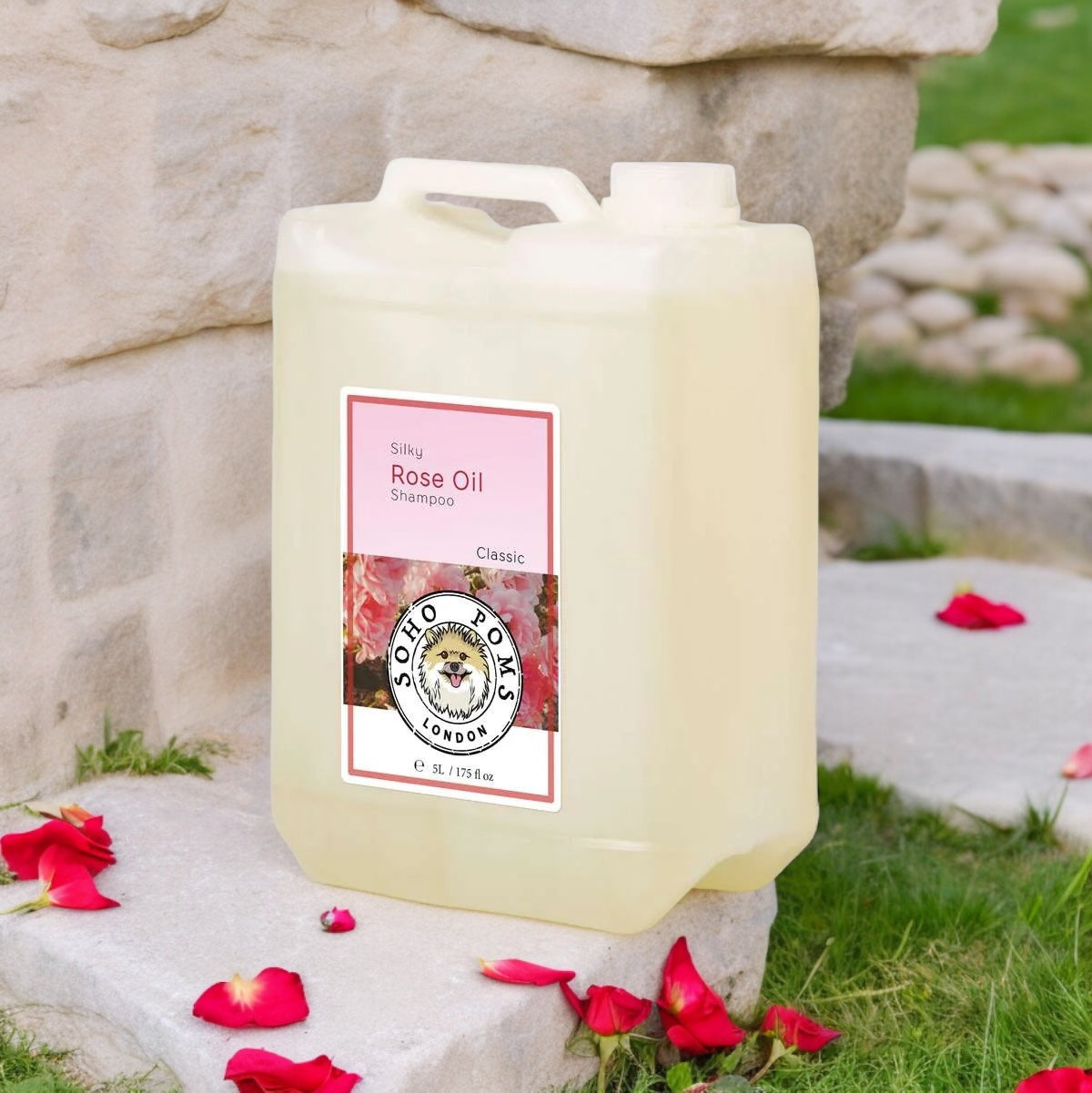 Rose Oil Shampoo for Dogs 5L