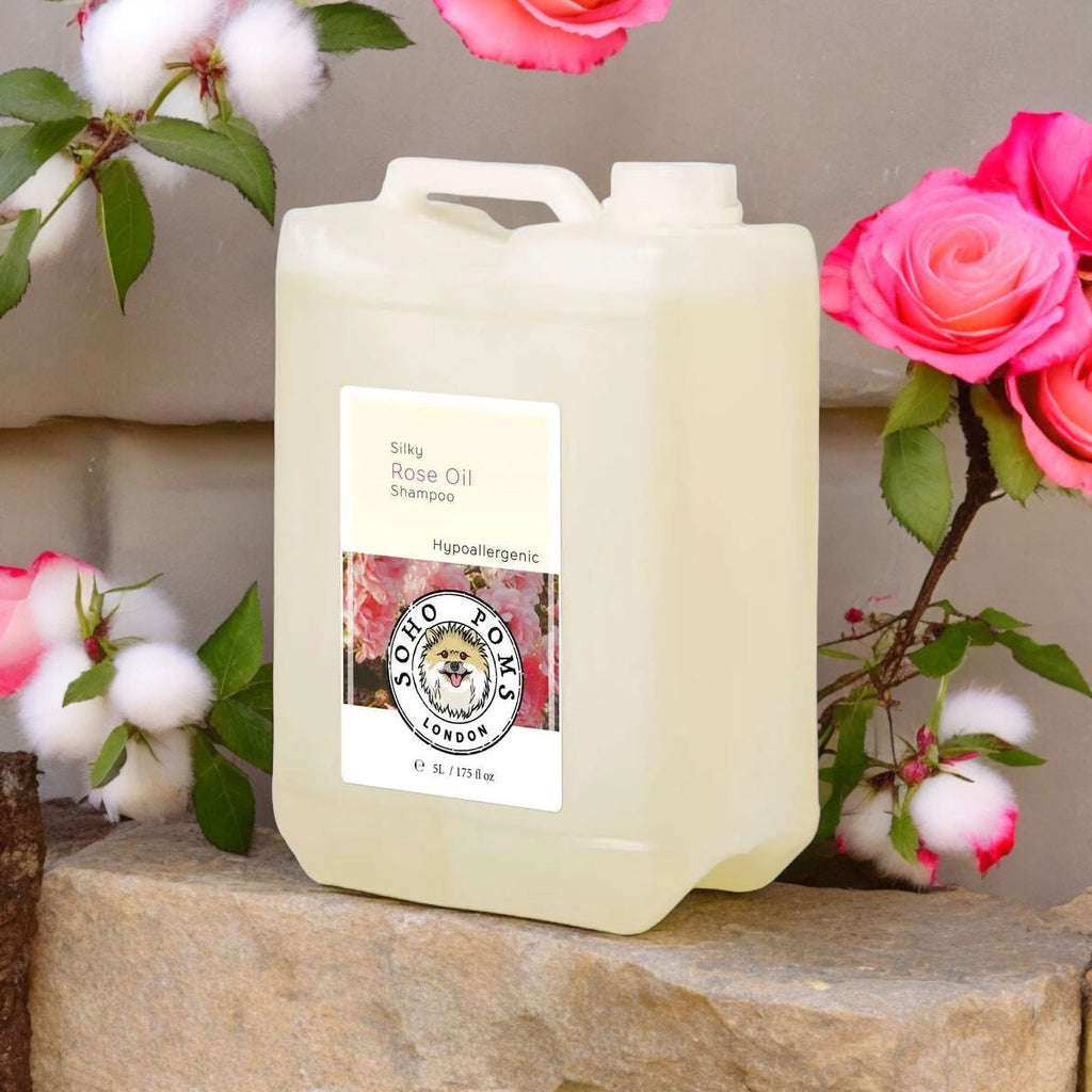Rose Oil Shampoo for Dogs 5L
