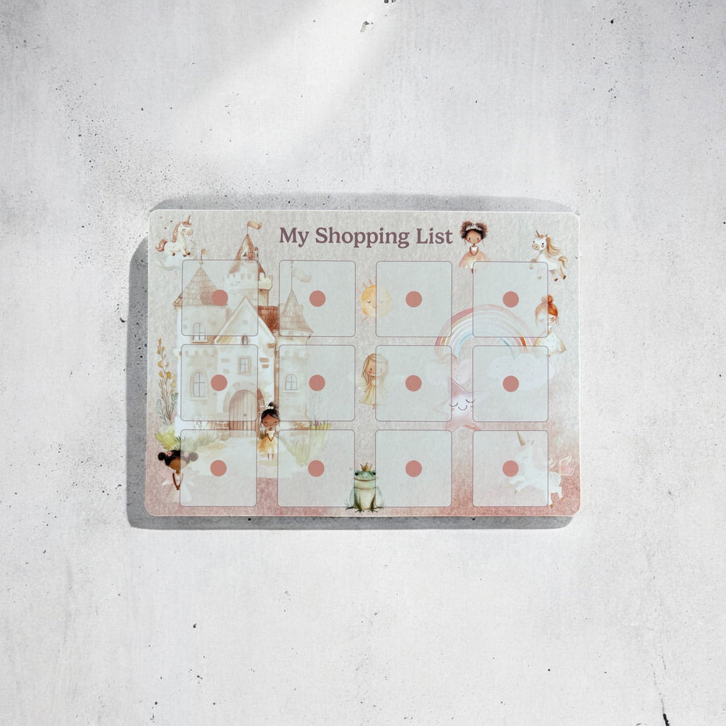 Kids Shopping List Interactive Board