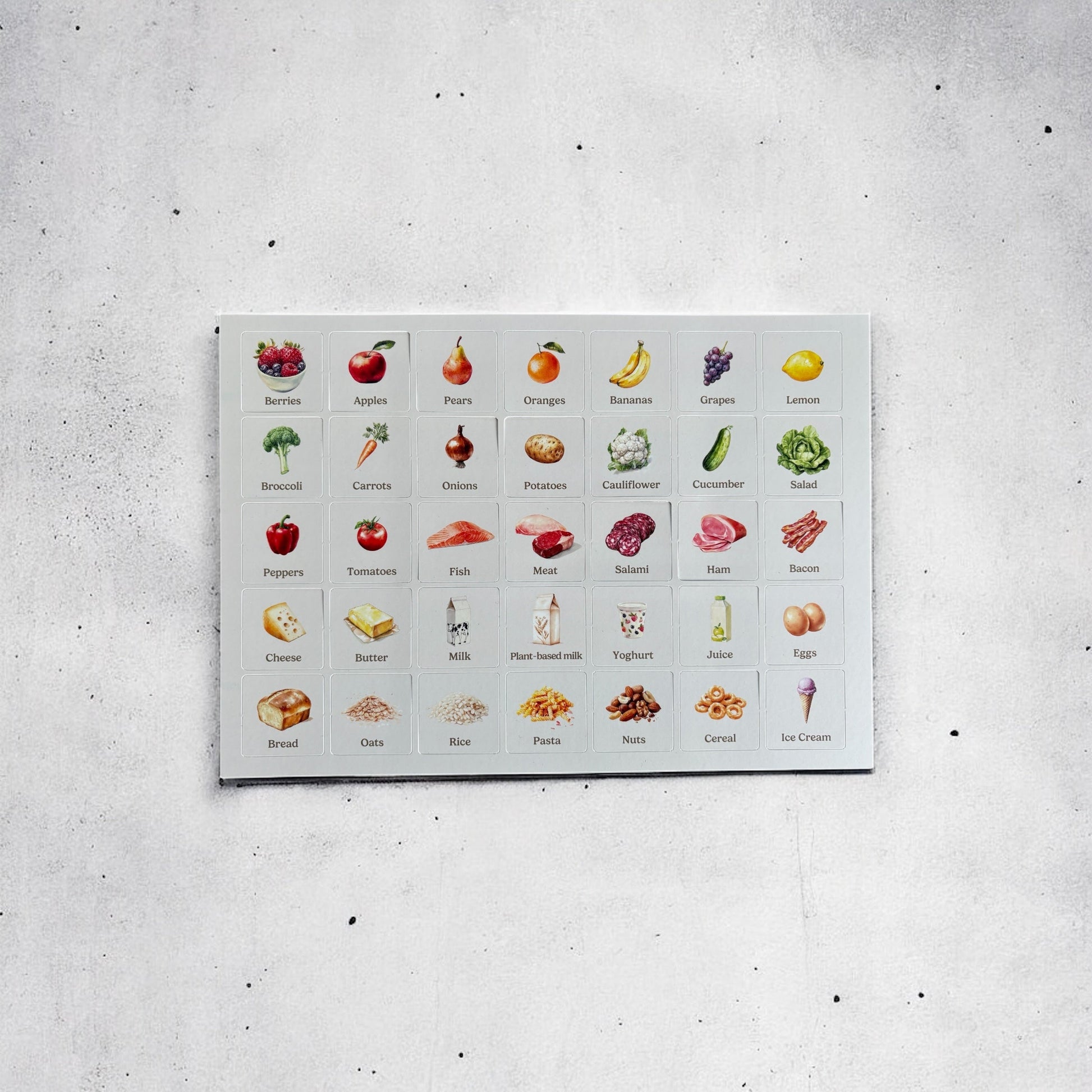 Kids Shopping List Interactive Board