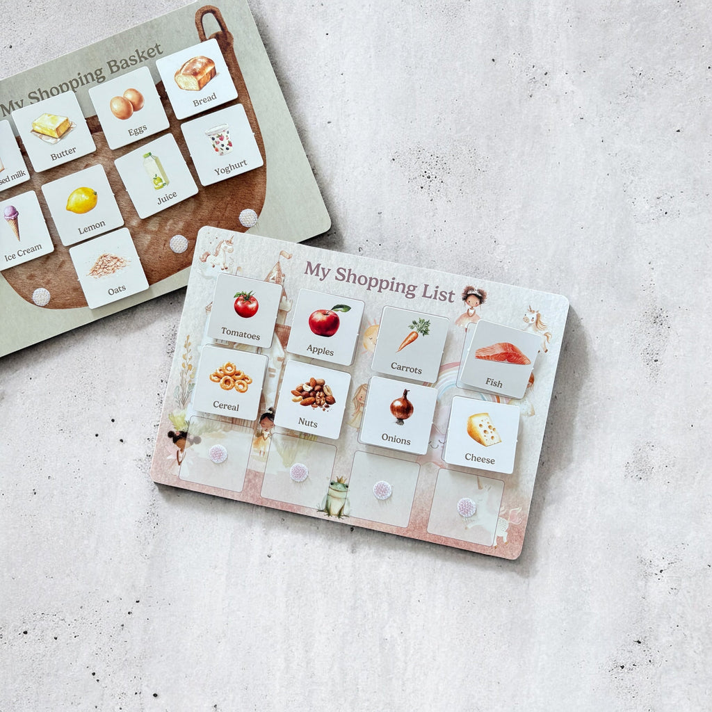 Kids Shopping List Interactive Board