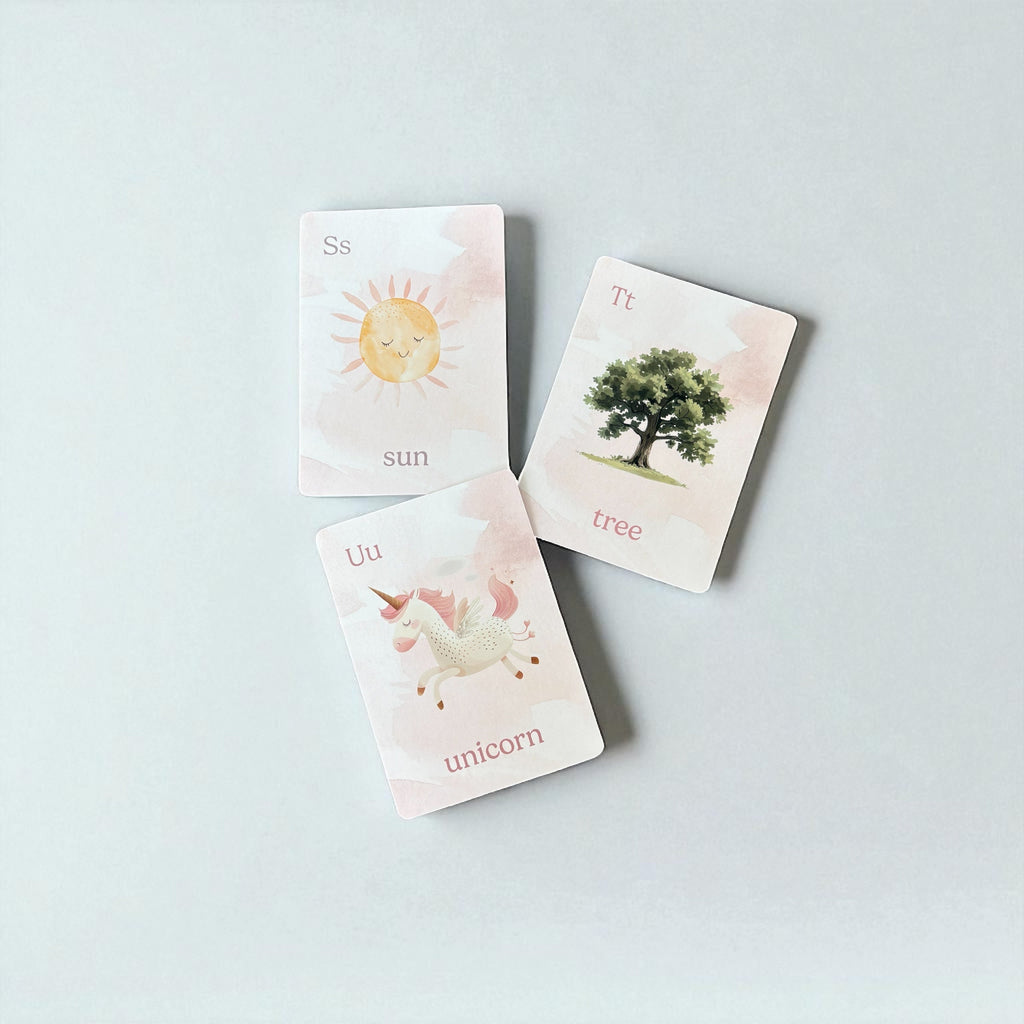 Alphabet Flash Cards for Toddlers and Preschoolers
