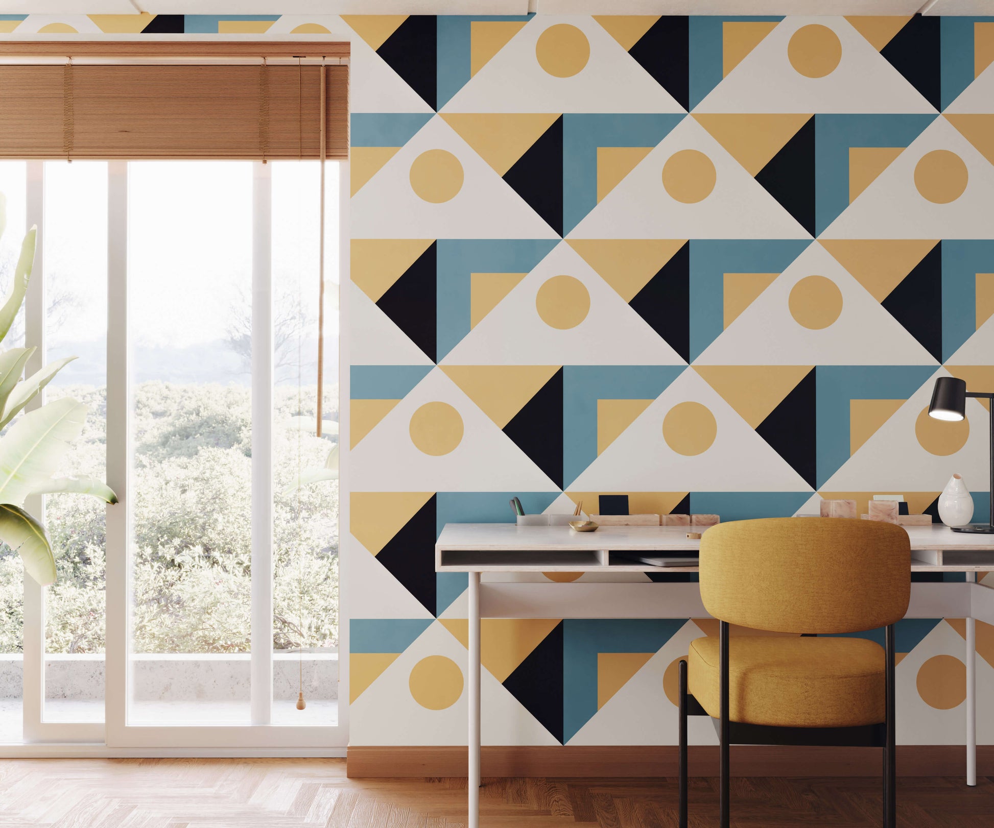 Pierre Geometric Wallpaper