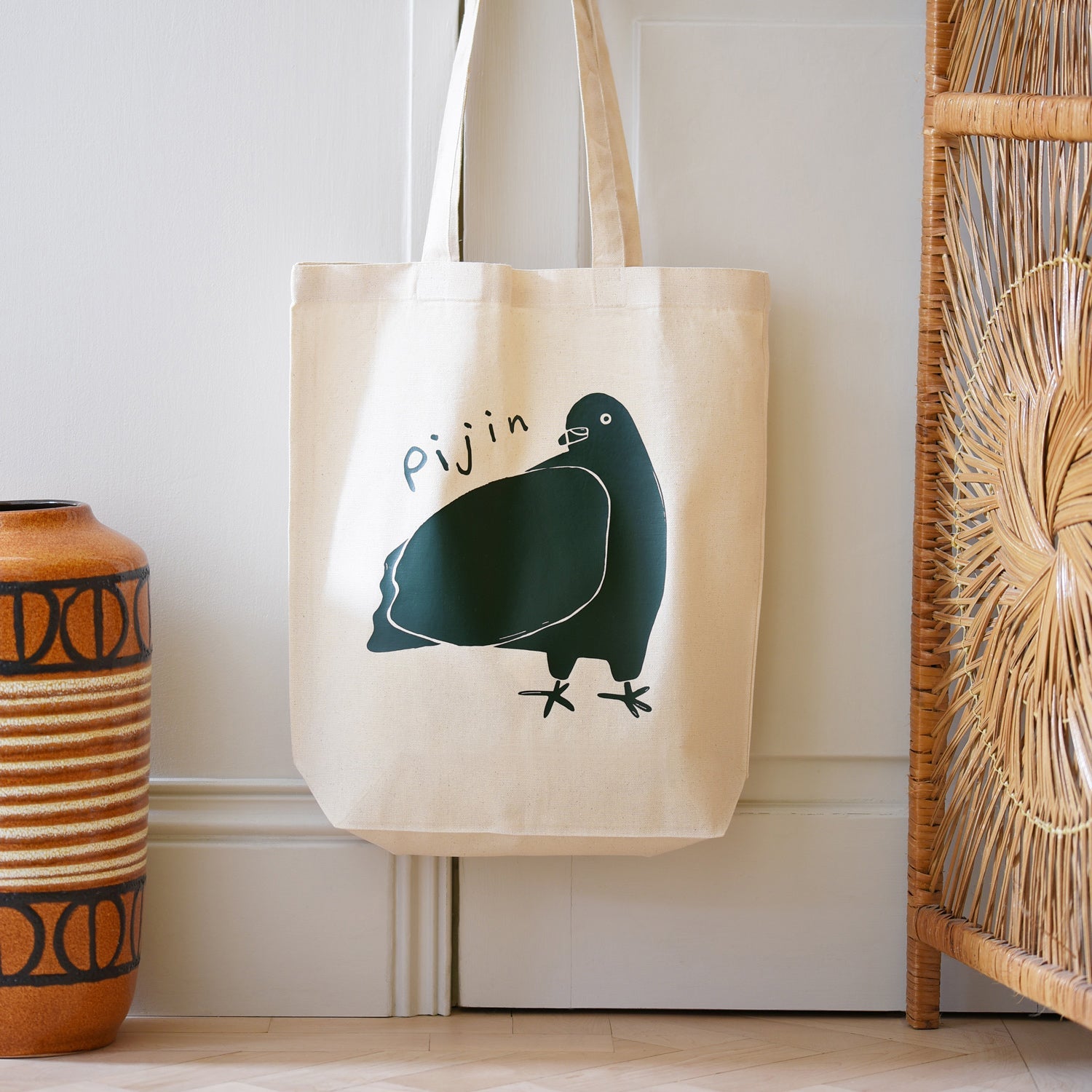 Pijin Tote Bag for Pigeon Lovers