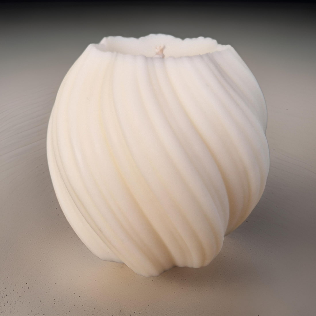 Natural Unscented Pillar Candles